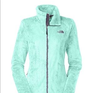 Teal Northface Osito Jacket